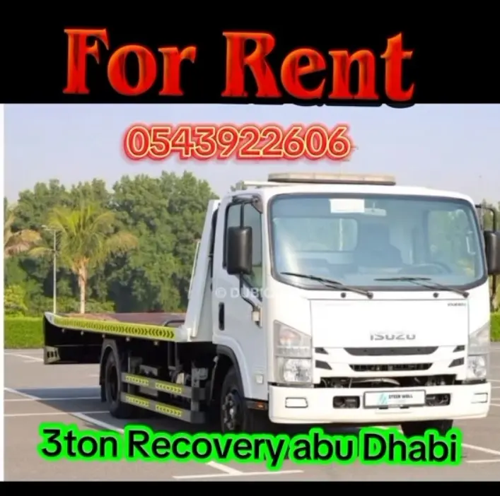 Recovery 3ton available for rent - 2