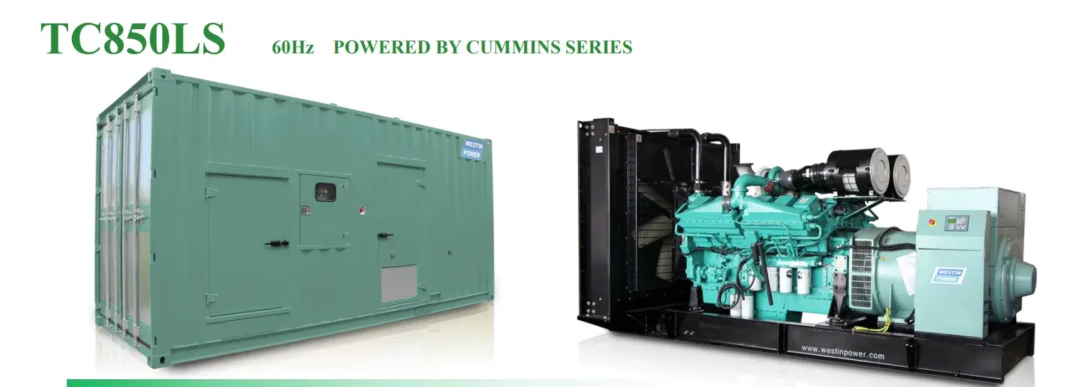 Western Power TC850LS Diesel Generator