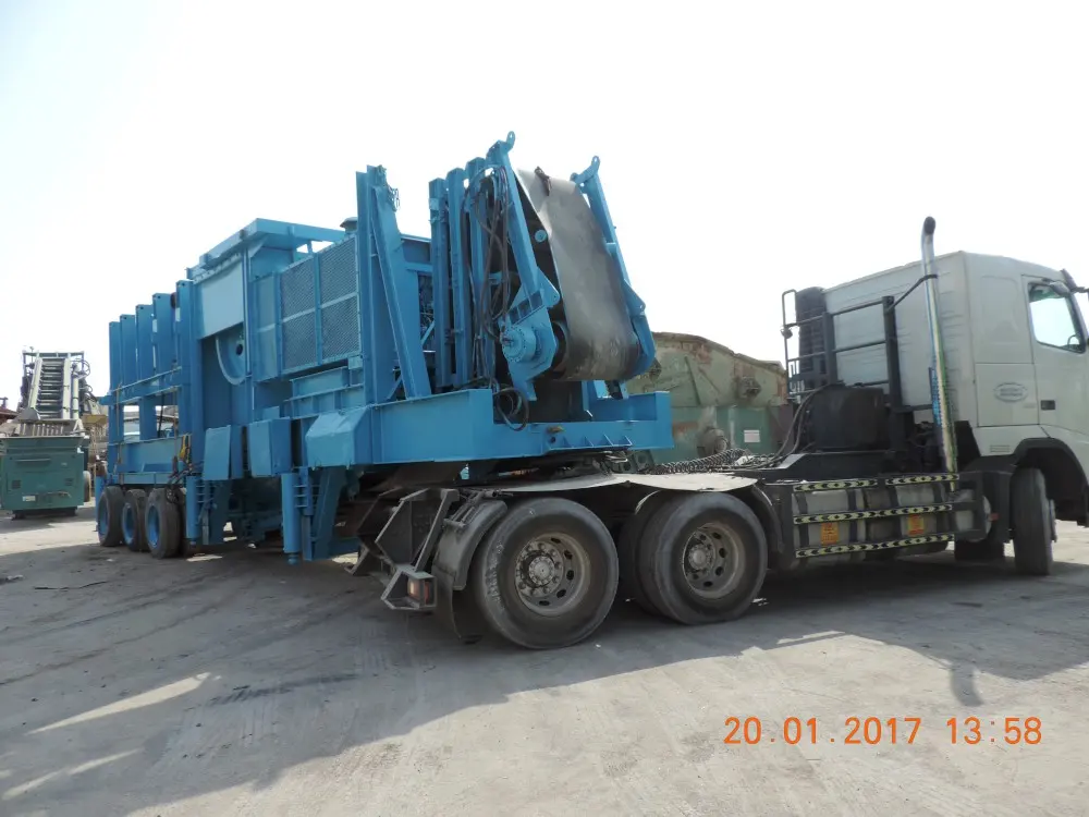 Jaw crusher terex pegson on tyre