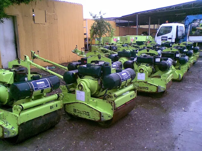 Double Drum Hand Roller BOMAG 1 ton