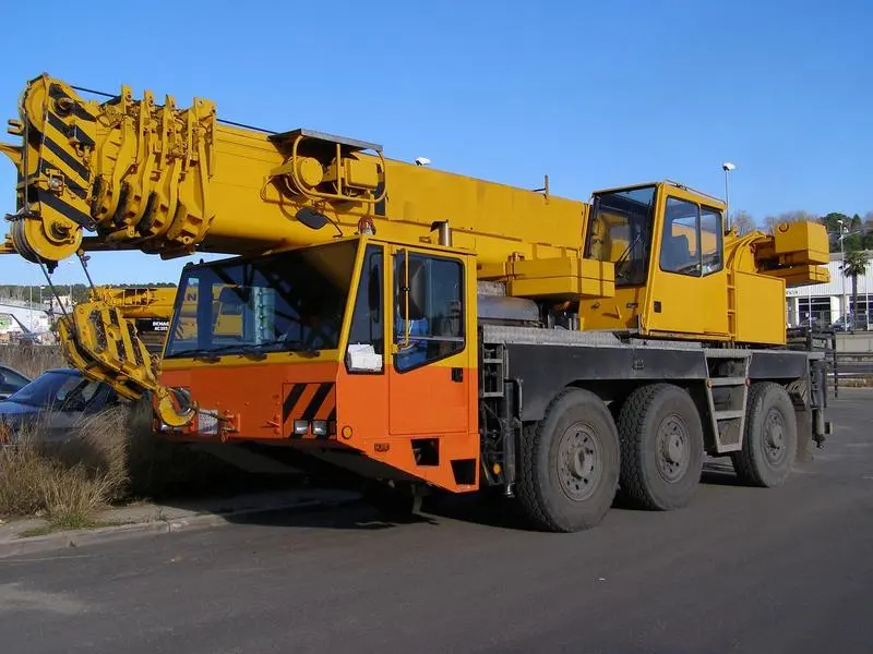DEMAG AC 155 50 Ton Mobile Crane
