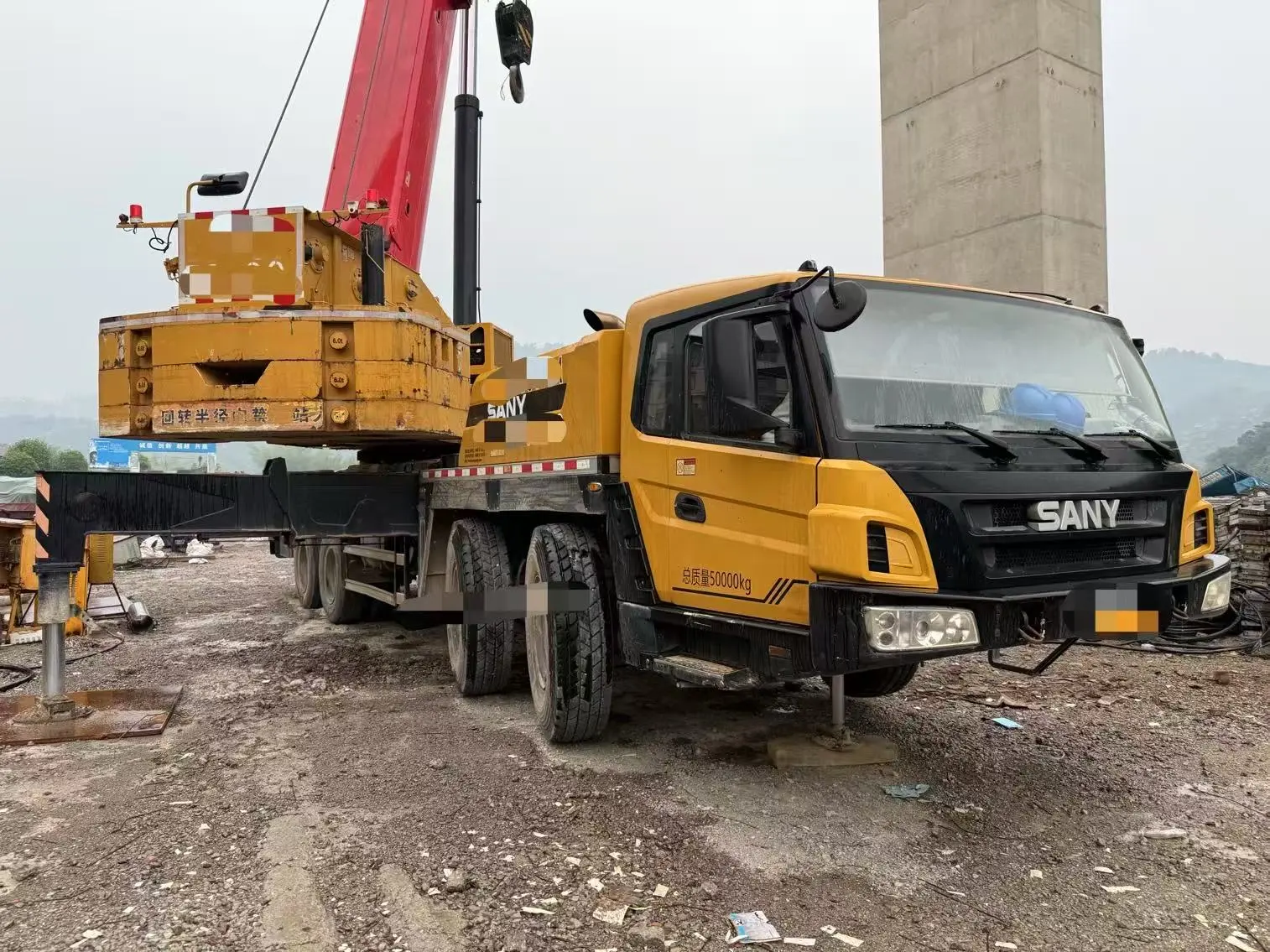 Sany 800E5 80 ton mobile crane for sale - 4