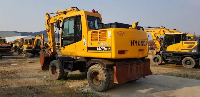 Wheel Excavator HYUNDAI 1400w-7