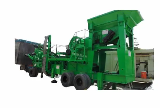 JAW CRUSHER TEREX PEGSON WITH 2 DECK SCREEN