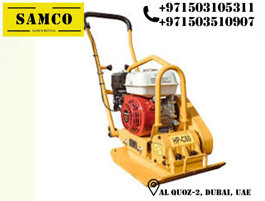 High-Performance Plate Compactor Rental
