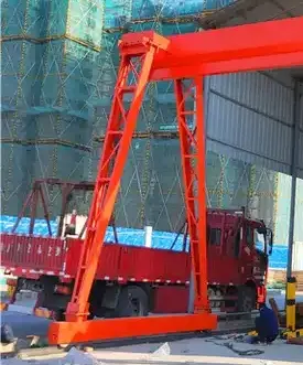 1-10 tons portable mobile gantry crane - 2