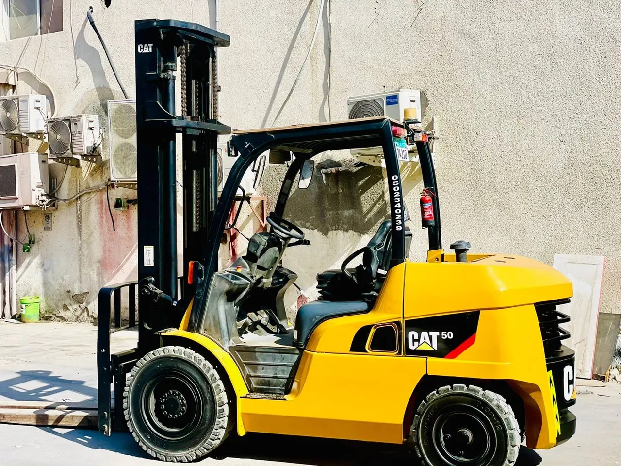 Forklifts CAT 50 On Rent