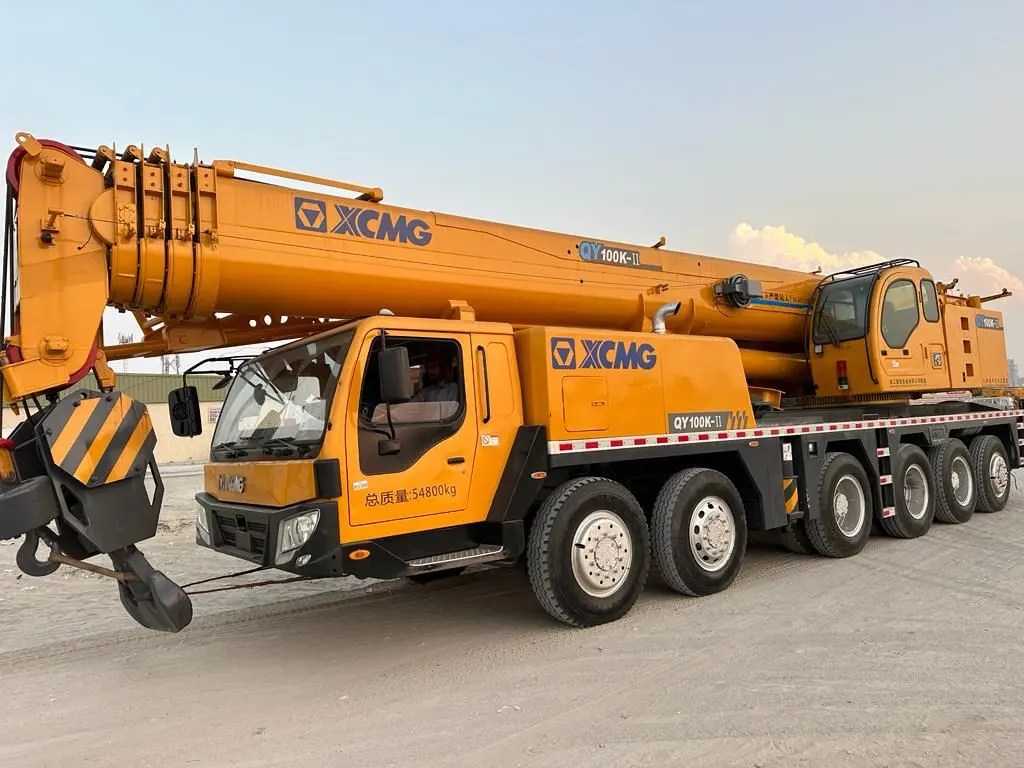 XCMG 100k-l 2015 Counter Weight 19.2 Ton Boom 52m - 4