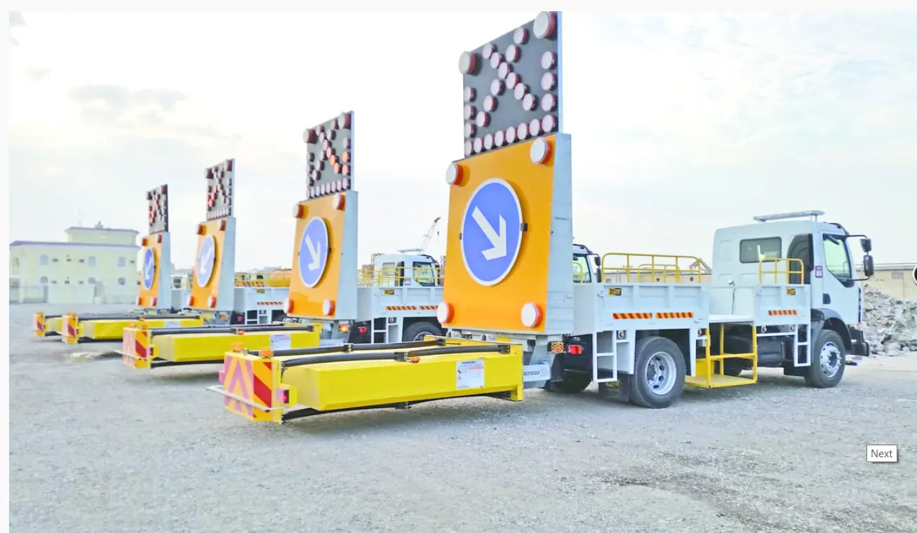 Truck Mounted Attenuator (TMA, Crash Cushion)