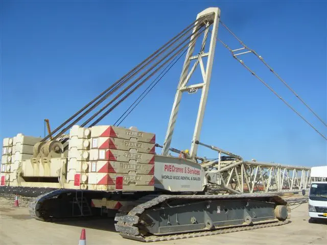 Demag CC 1500 Crawler Crane Available on rent - 3