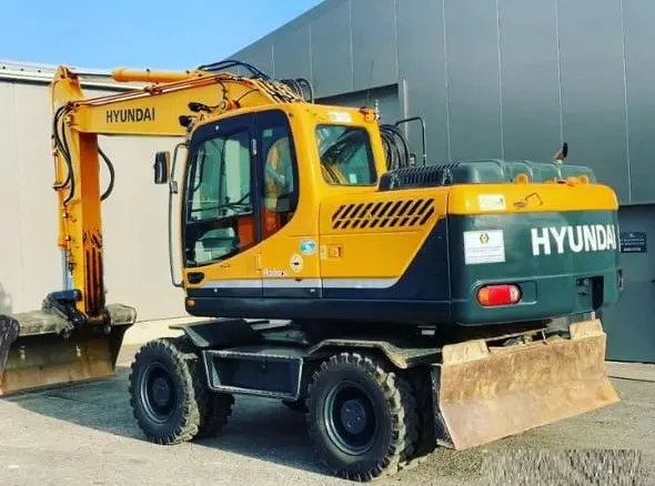 Wheel Excavator Hyundai R 140 W 9 A