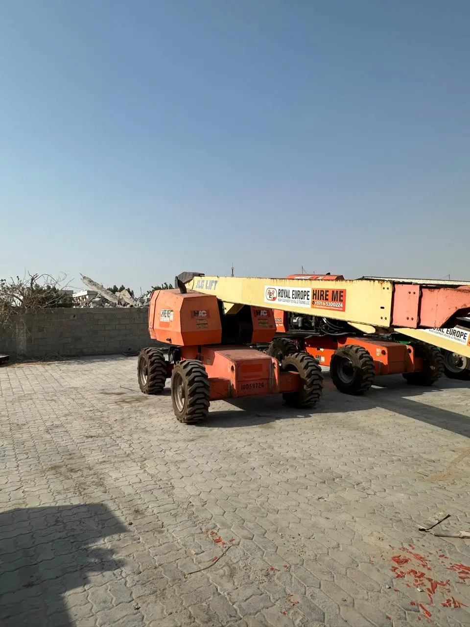 Telescopic Boom Lift 22 Meters Available For Rent - 3