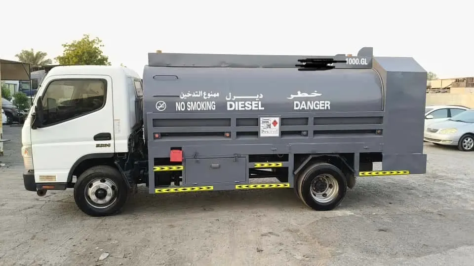 Diesel fuel tanker