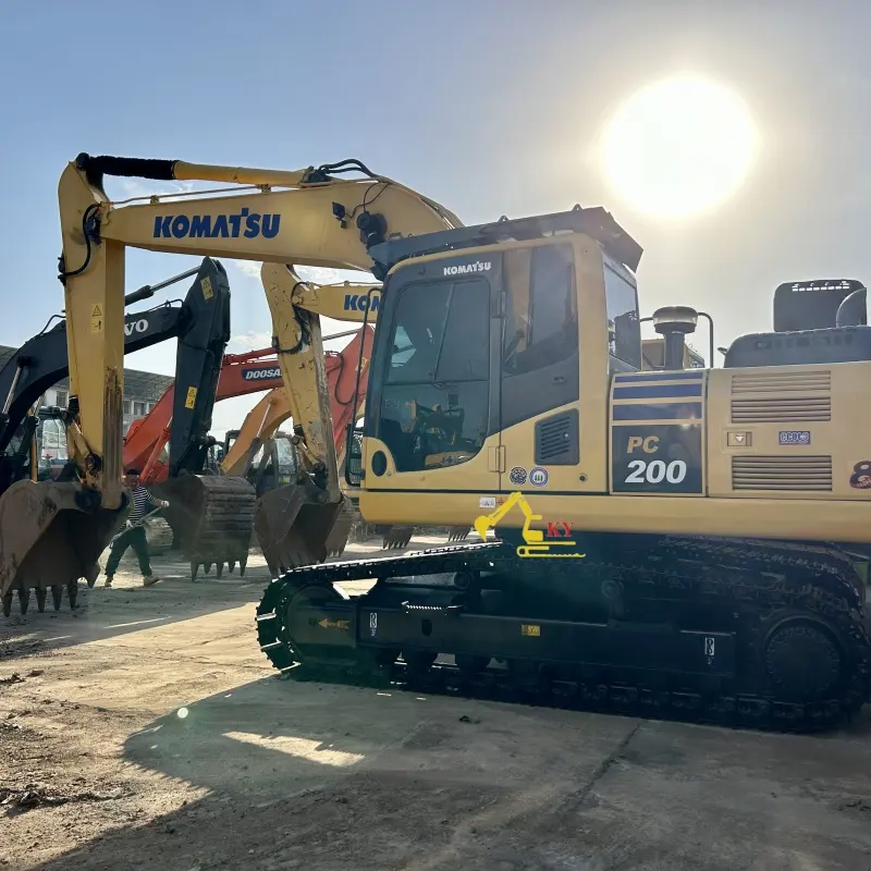 Used Komatsu PC200 Excavator Used Japan Original for Sale