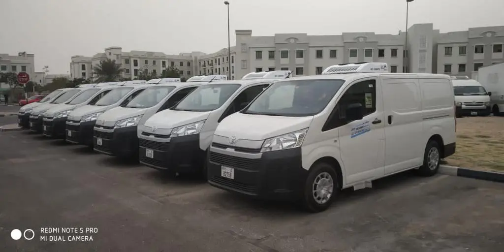 Chiller Van 1 ton Transport Small Units of Goods