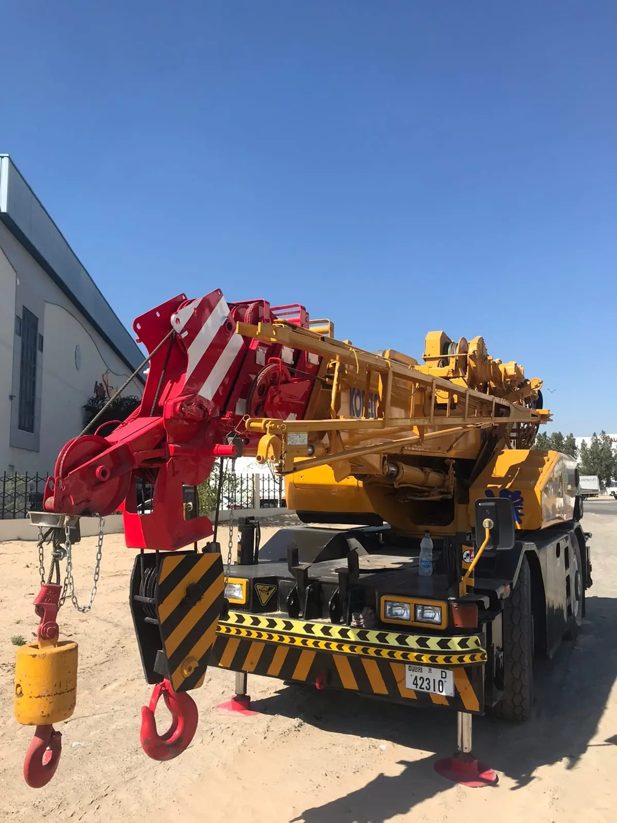 KOBELCO Rough terrian crane available on rent - 3