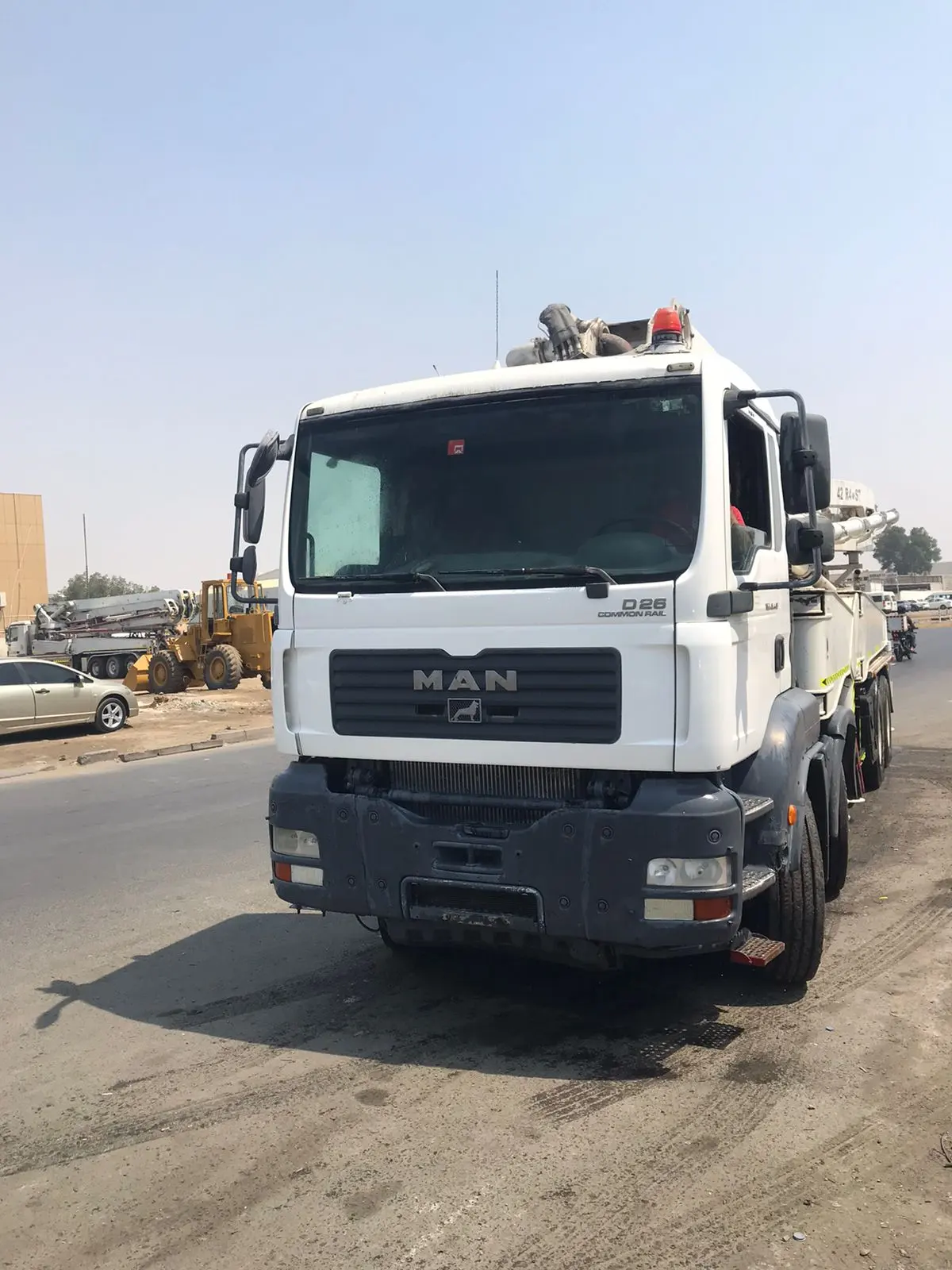 MAN Truck with WAITZINGER Concrete Pump 2008 - 6