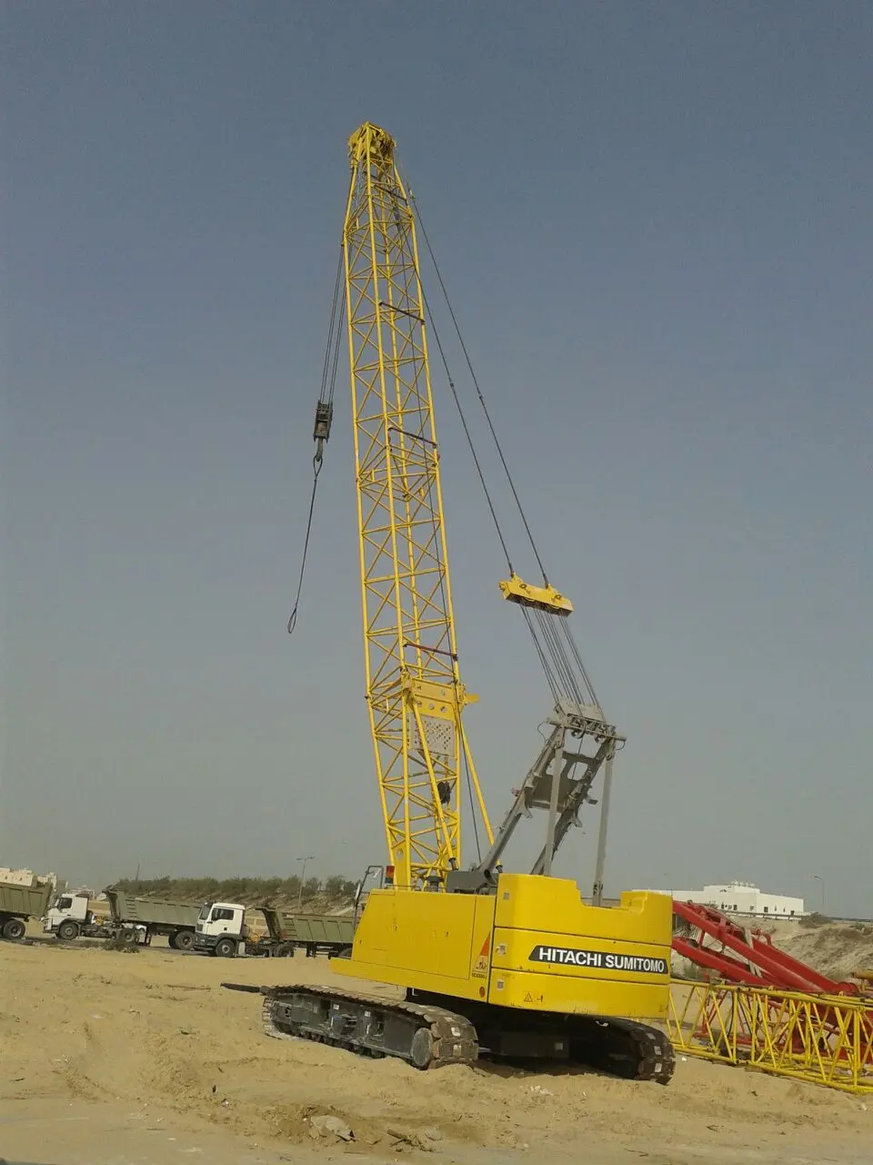 Hitachi SCX 800-2 (80 TON) Crawler Crane on rent - 3