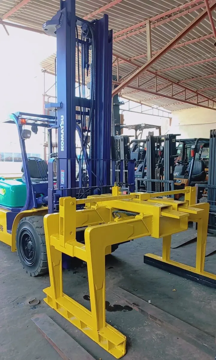 Forklift Komatsu 5 ton 2008 with Clamp - 3