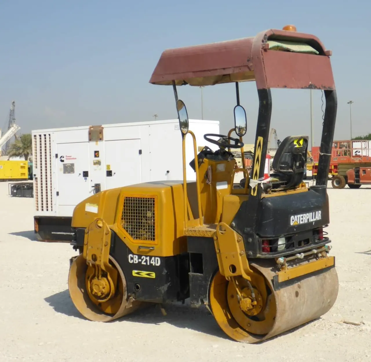 5 Ton CAT Road Roller CB-214D