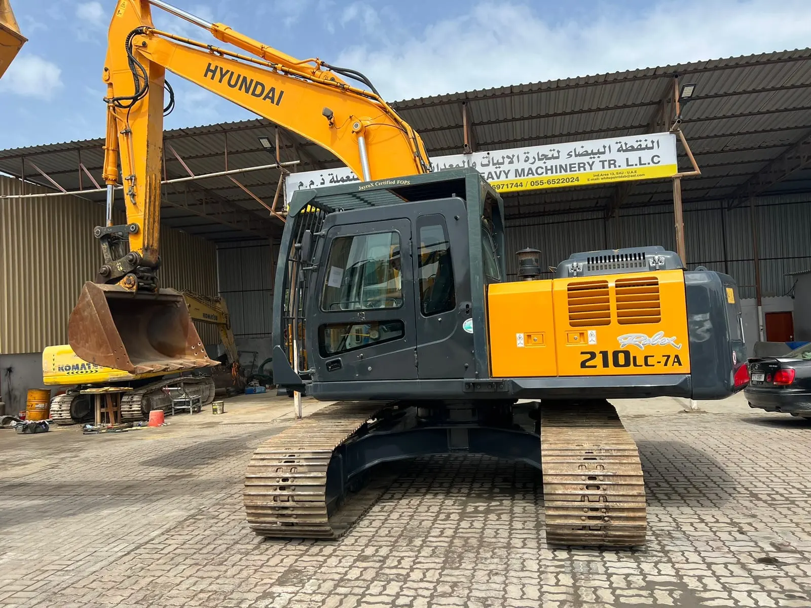 Hyundai 210 LC-7A Chain Excavator 2018 for Sale