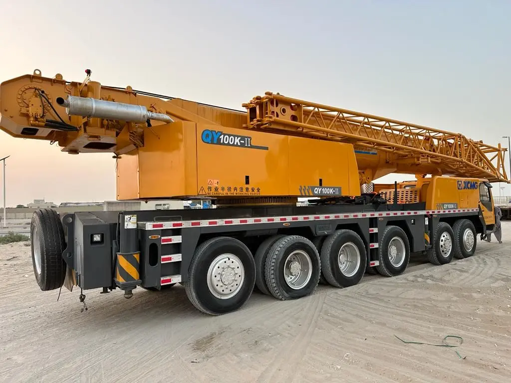 XCMG 100k-l 2015 Counter Weight 19.2 Ton Boom 52m