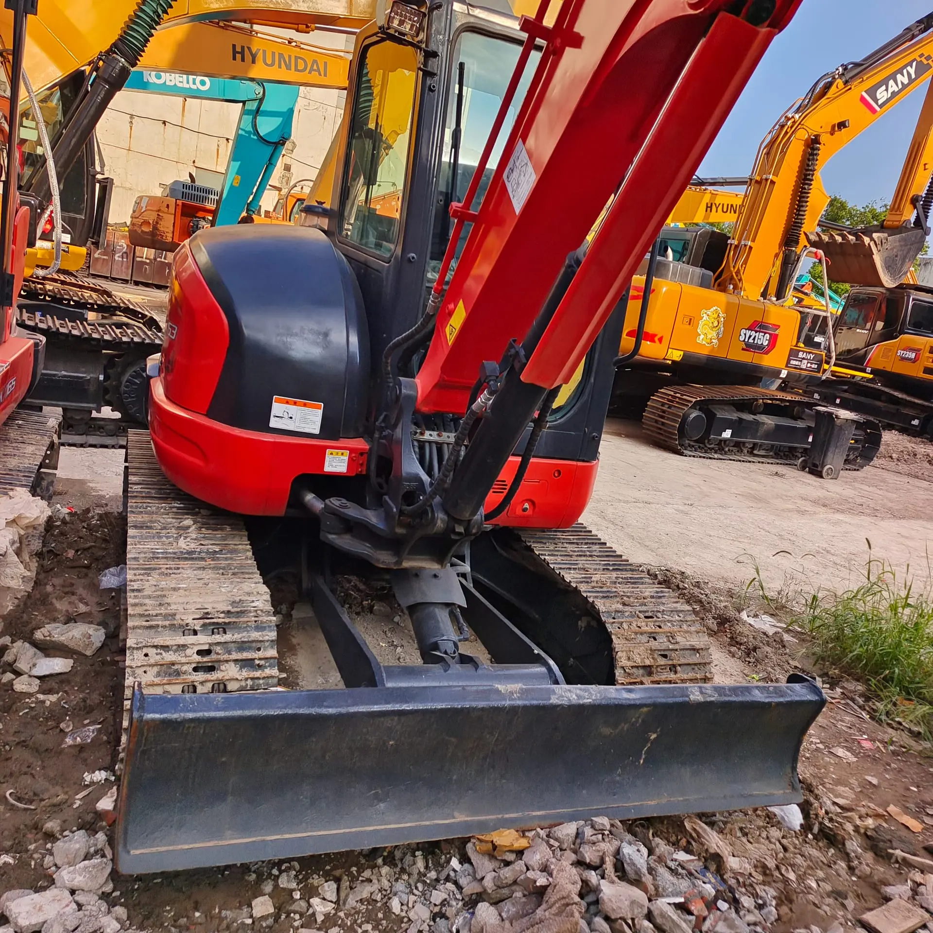 Kubota KX163-5 mini excavator for sale
