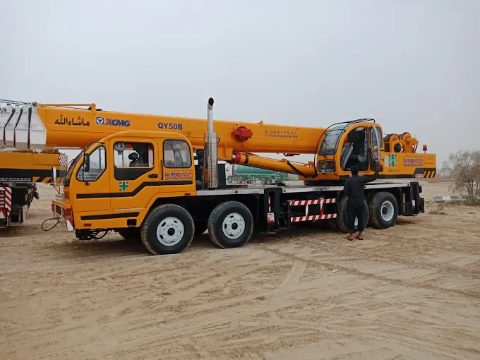 50 Ton XCMG Mobile Crane 2018, 2019 Model
