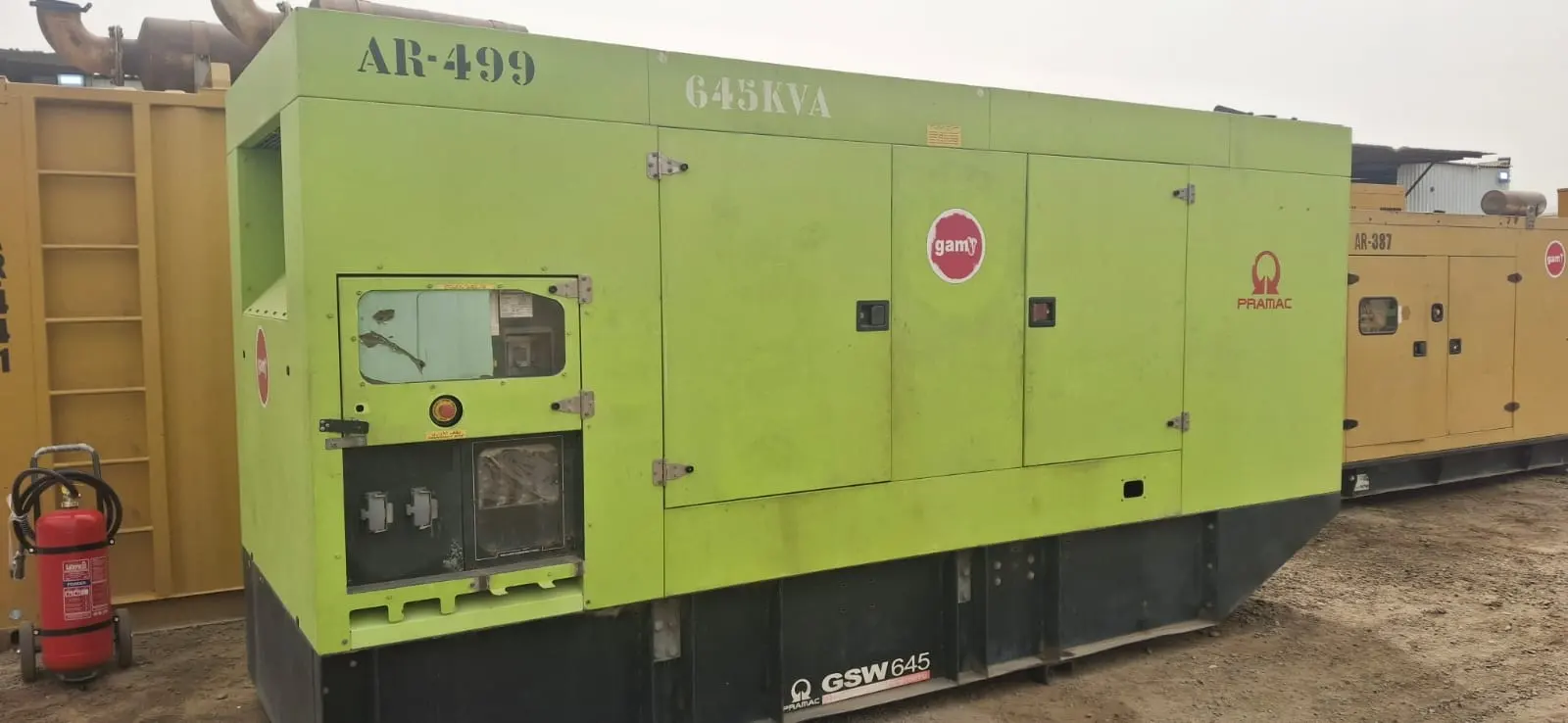 Pramac 480V generator - 2