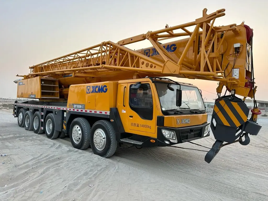XCMG 100k-l 2015 Counter Weight 19.2 Ton Boom 52m - 3