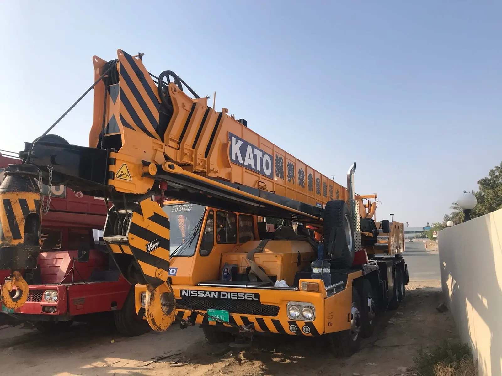 KATO 50 ton crane available on rent - 3