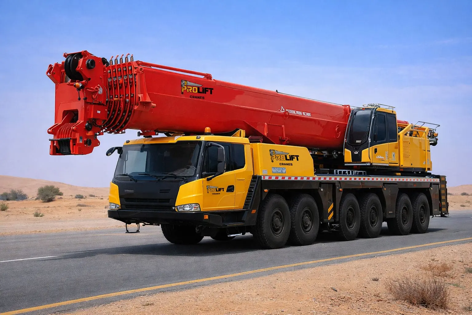 Mobile crane rental 160t in Abu Dhabi - 3