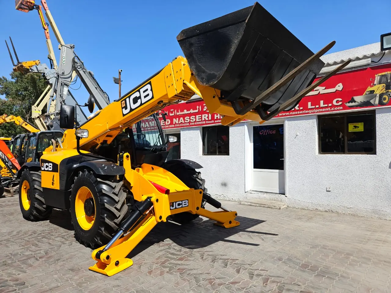 535-140 JCB Telehandler Boom Loader for sale