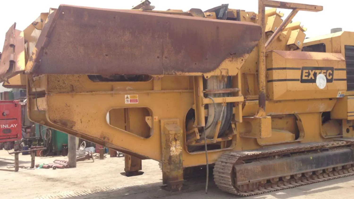 Mobile impact crusher extec i-c13 R - 4