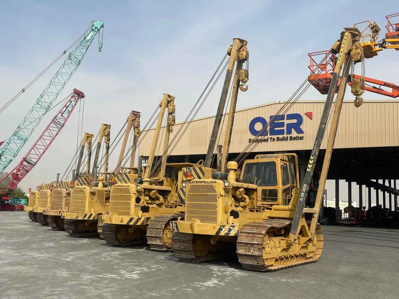 USED CATERPILLAR 583K MECHANICAL PIPELAYER - 7