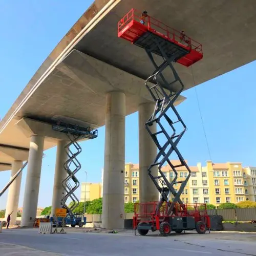 12 MTR DIESEL SCISSOR LIFT AVAILABLE FOR RENT