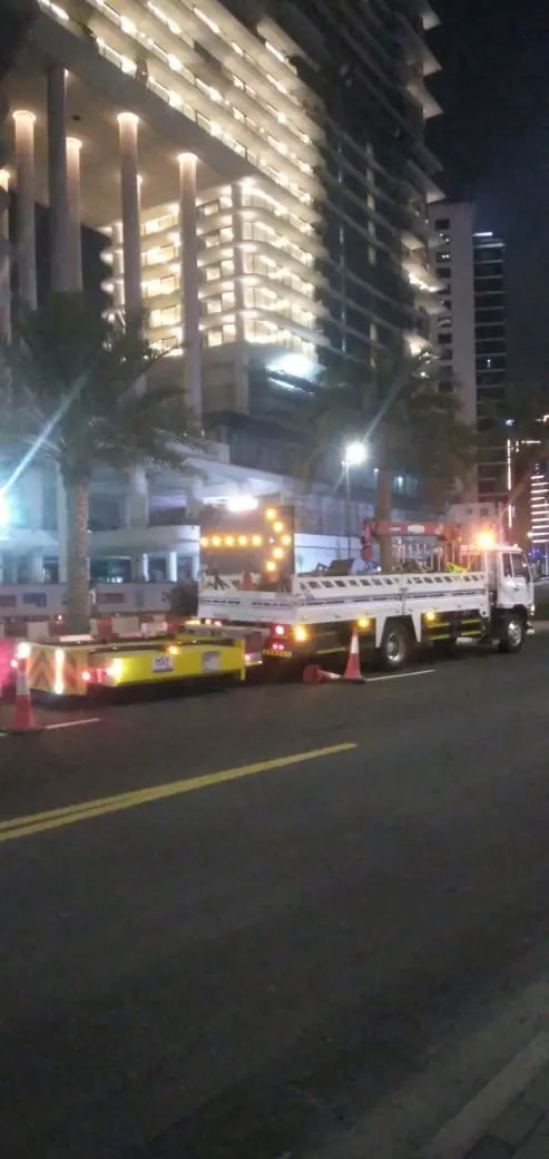 TMA TRUCK MOUNTED ATTENUATOR AVAILABLE ON RENT