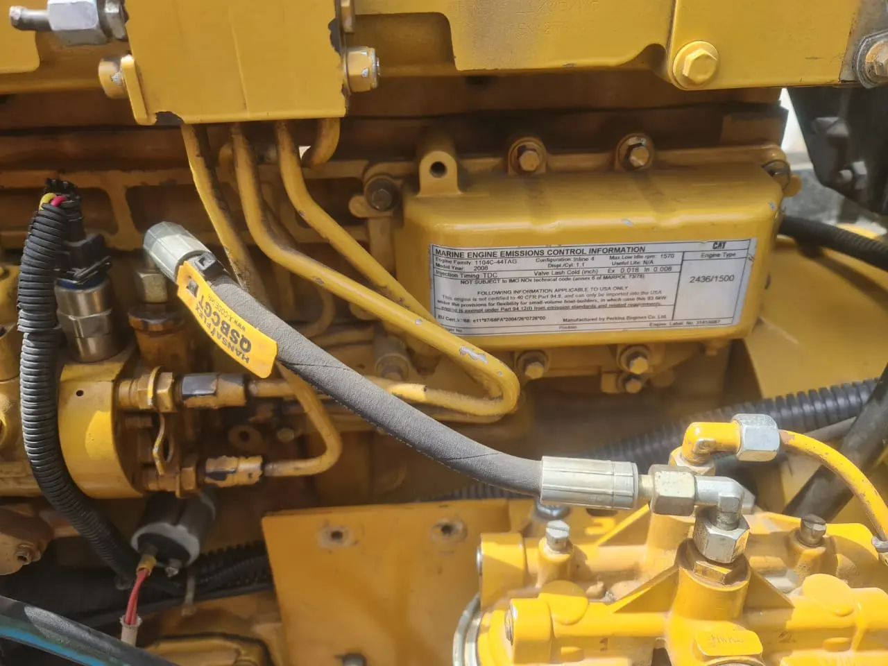 CAT 1104C Generator 2008 Model 80kva - 2
