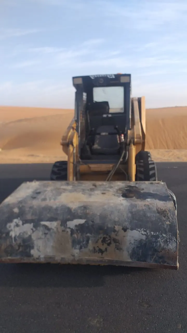 Skid Steers Loader CATERPILLAR With Brush