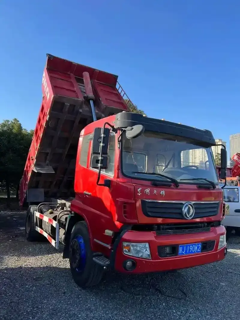Dongfeng Tianjin dump truck produced in China - 2