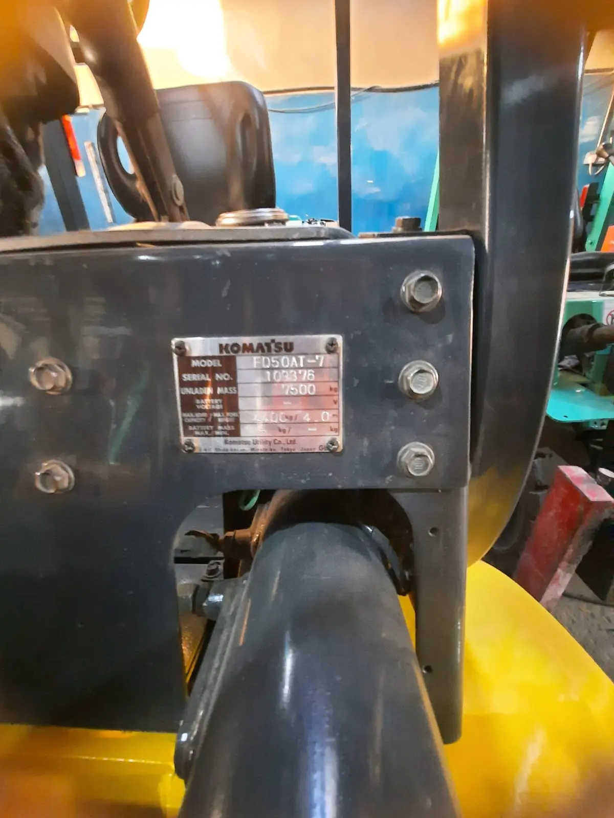 Komatsu Forklift 5 Ton 2008 - 5