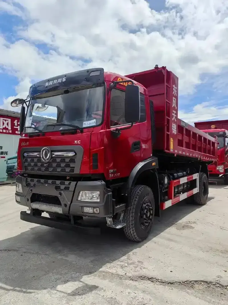 Dongfeng Tianjin dump truck produced in China