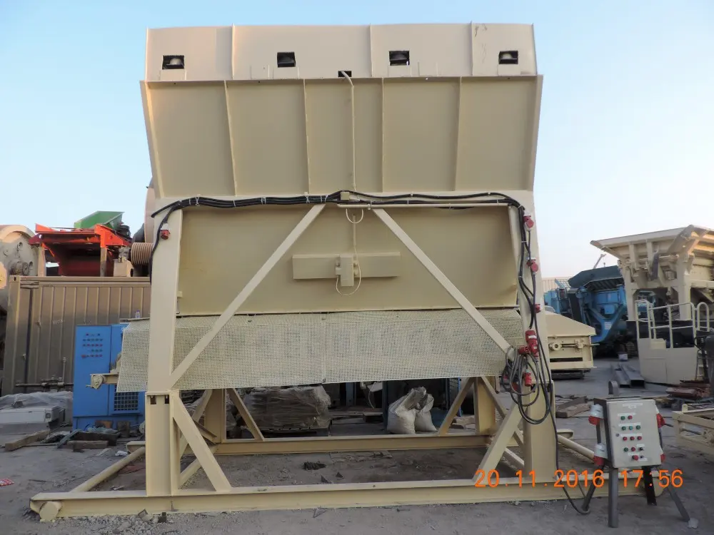 Aggregate feed hopper (benninghoven) - 5