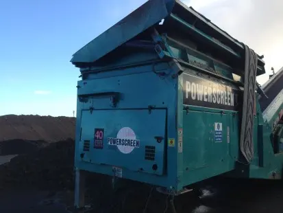 Mobile screen 3 deck powerscreen - 3