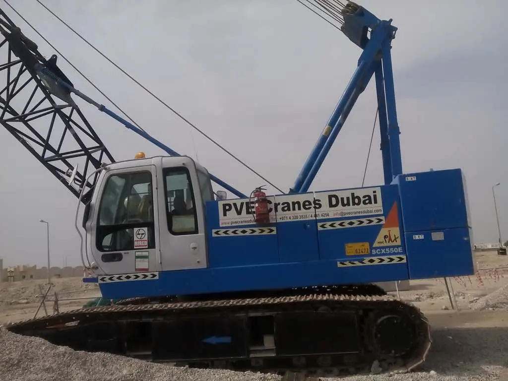 Hitachi Sumitomo SCX 550(55 TON) Crawler Crane - 2