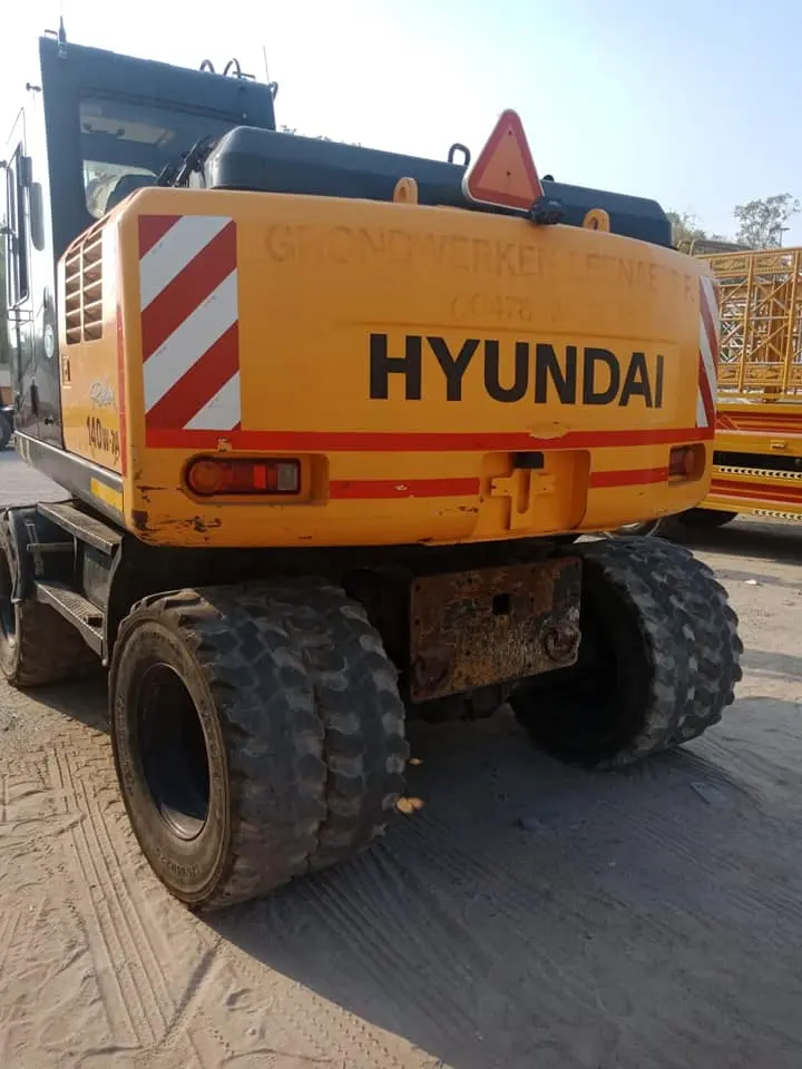 Wheel Excavator Hyundai R 170 W 7 A