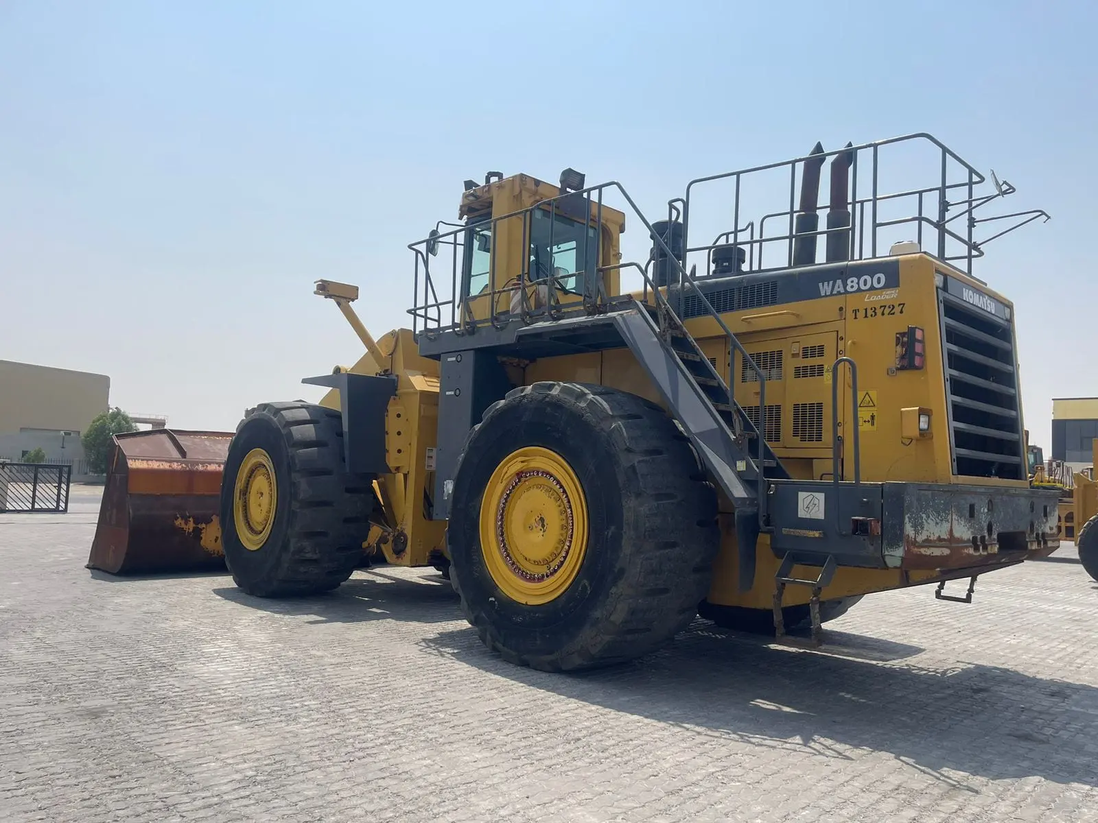 KOMATSU WA800-3A – 80TONS WHEEL LOADER - 6