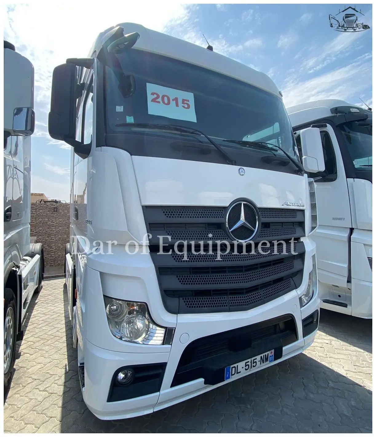 2015 Mercedes Actros 1845 Head Truck 4x2