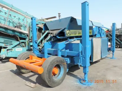 Mobile impact crusher on tyre - 3