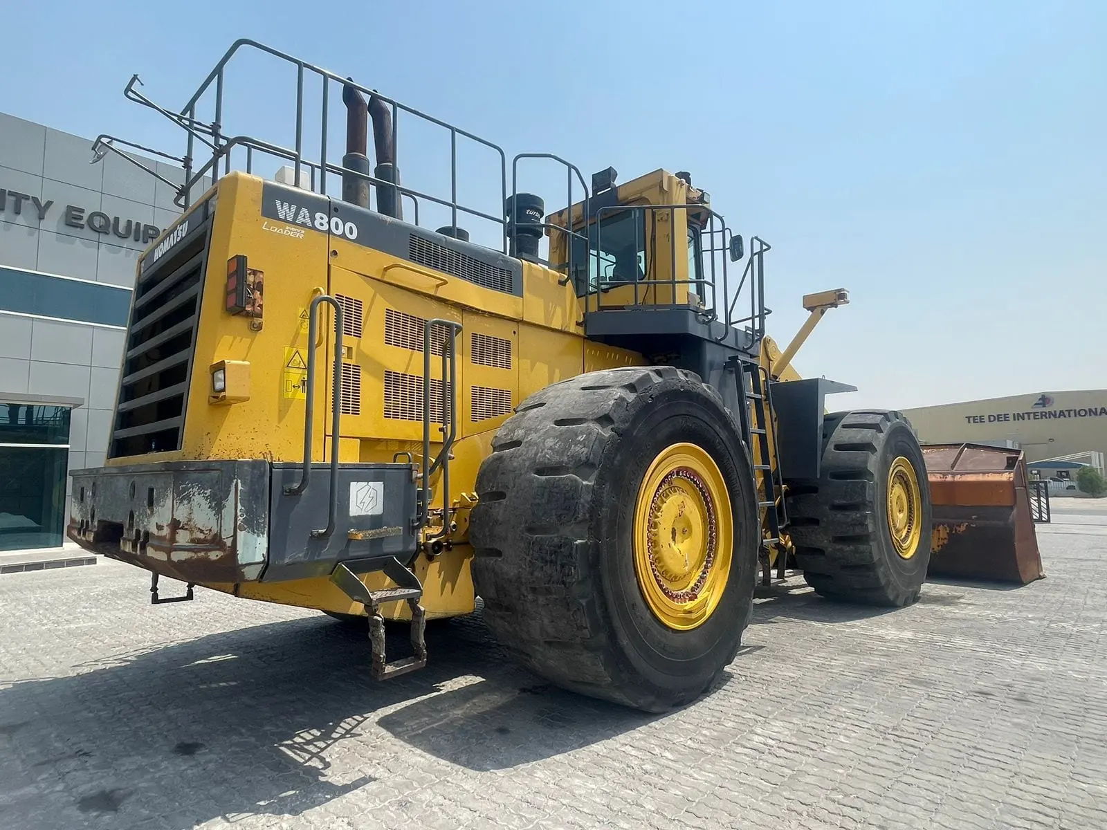 KOMATSU WA800-3A – 80TONS WHEEL LOADER - 8